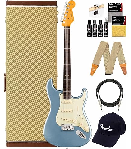 Amazon.com: Fender Cory Wong Stratocaster - Sapphire Blue